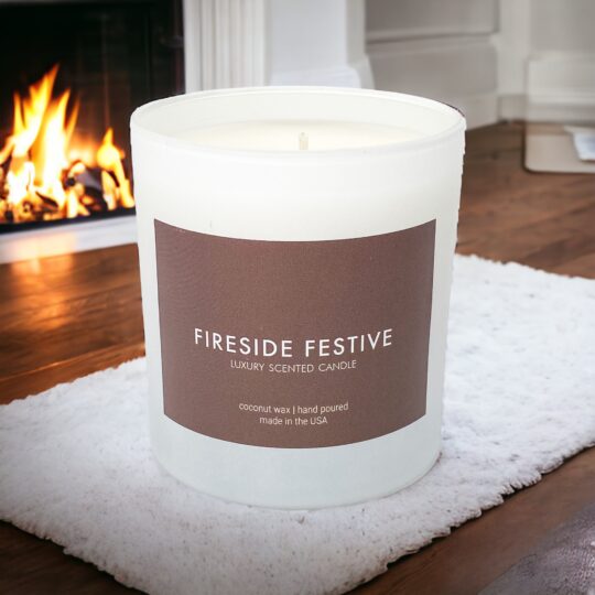 Fireside Festive Scented Candle